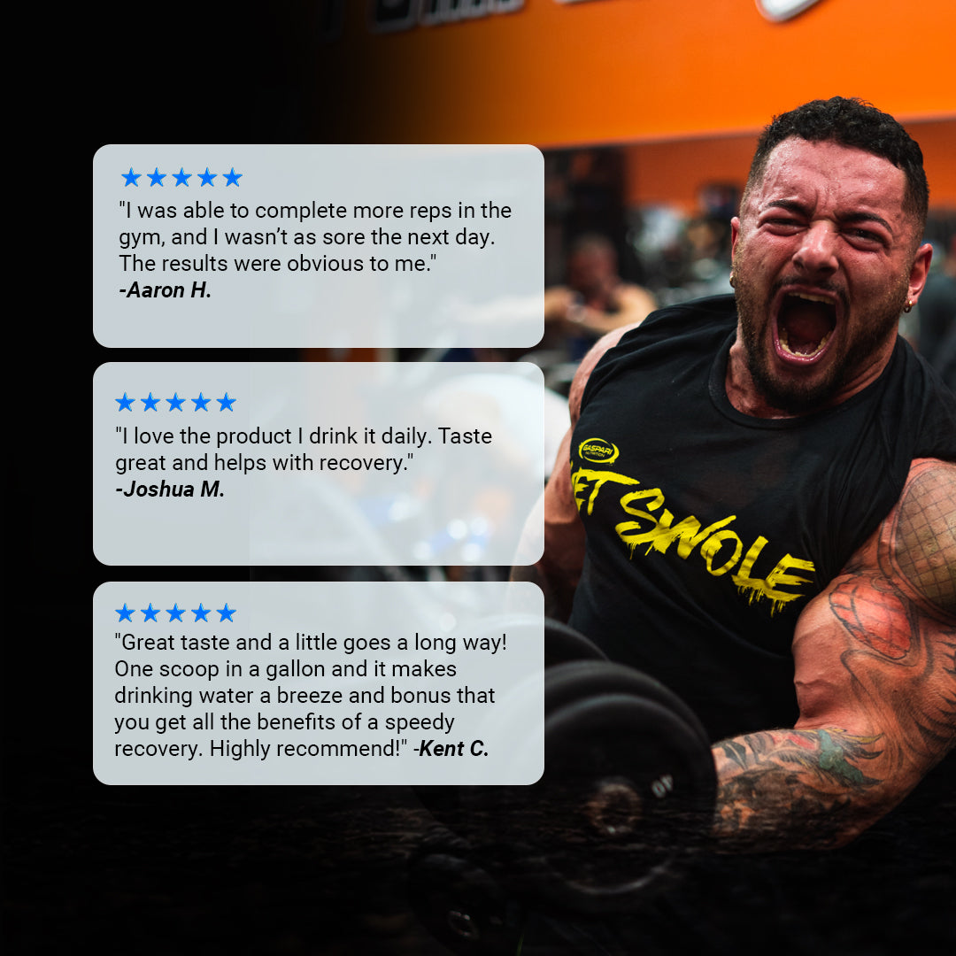Testimonials for AminoLast Recovery & Endurance BCAA Superfuel from satisfied users sharing their positive experiences.