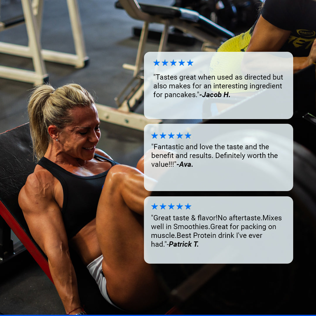 MyoFusion Advanced Protein - testimonials demonstrating satisfaction with the protein blend.